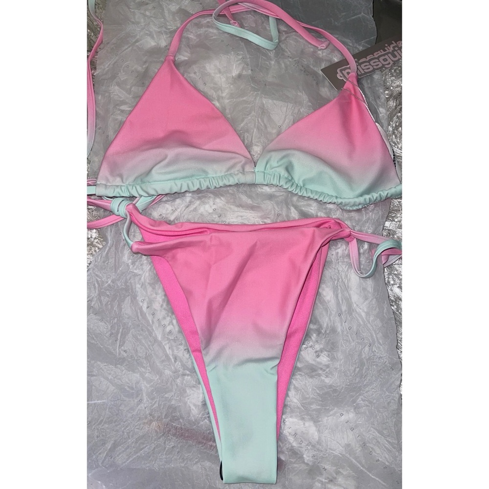 Pink and Mint 2pc Bikini